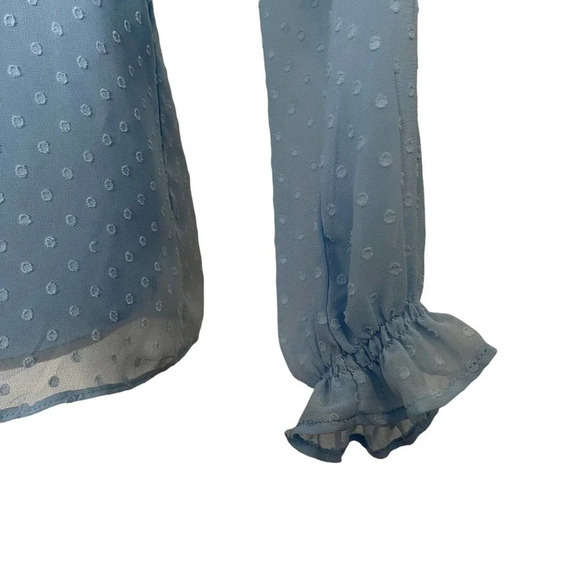 Nanette Lepore Pleated Front Top Size Medium - Picture 3 of 9